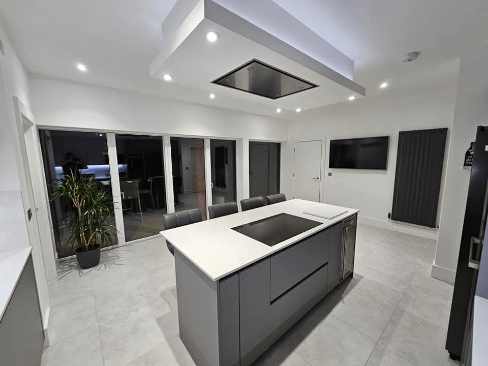 Modern Grey Kitchen detail 3